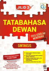 Tatabahasa Dewan Edisi Sekolah Menengah Jilid 3: Sintaksis